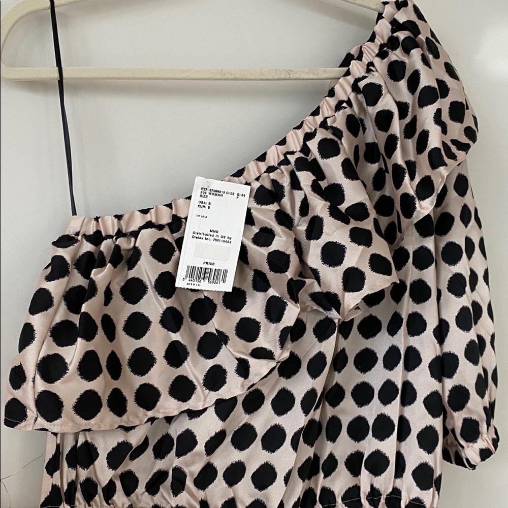 Mango Polka-dot Top - Picture 10 of 11